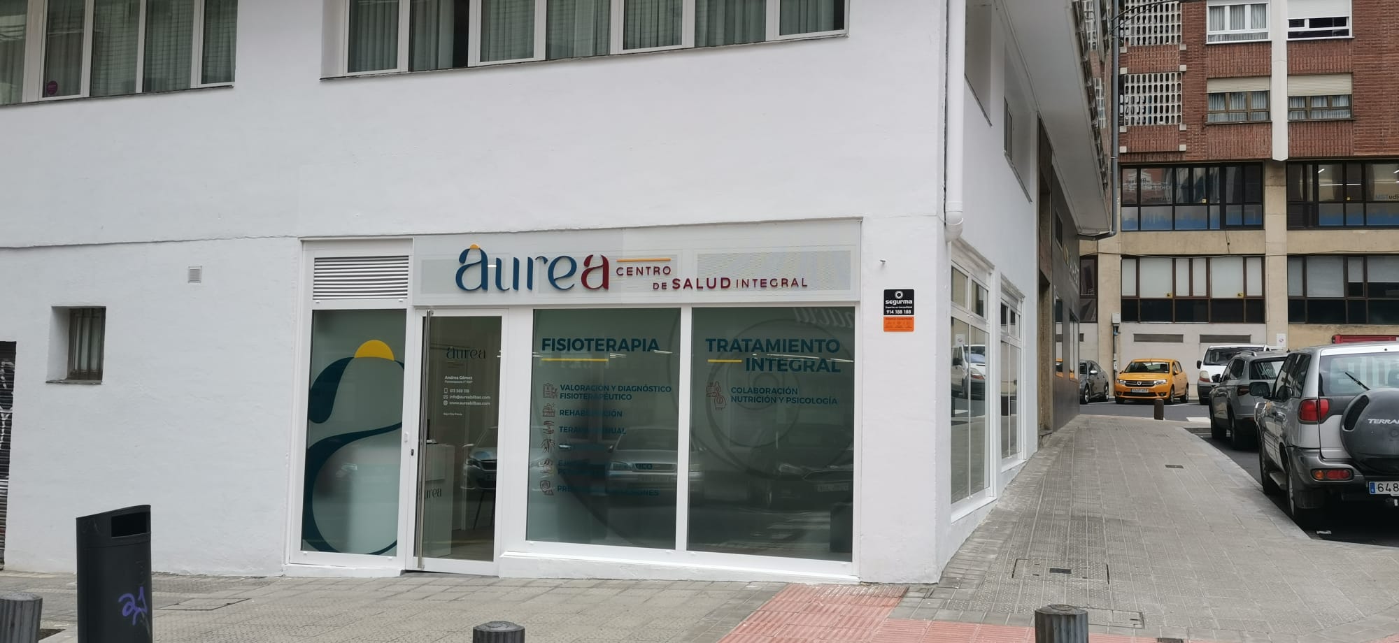 escaparate Aurea fisioterapia